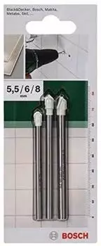 Bosch DIY Fliesenbohrer-Sortiment, 3-tlg. (2609255590)