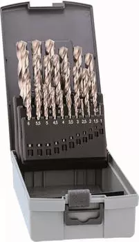 Alpen PRO KP 25 Metallbohrer-Sortiment inkl. Werkzeugbox, 25-tlg. (0000110325100)