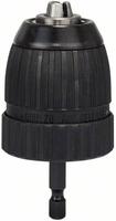 Bosch Accessories 2608572075, Schnellspannbohrfutter bis 10 mm, 1 bis 10 mm, 1/4 Zoll