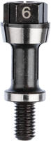Bosch Accessories 1608570043, Spannzange mit Spannmutter, 6 mm, f&uuml;r