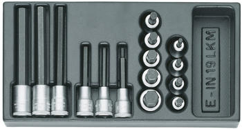 Gedore Schraubendrehereinsätze 1/2"in 1/3 1500 (ES-IN 19 LKM)