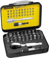 STANLEY 1-13-904 Bit-Set 32teilig inkl. Miniknarre