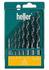 Heller CV Holzspiralbohrer-Satz 3/4/5/6/7/8/9/10 mm