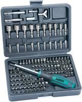 Br&uuml;derMannesmann Bitset M29896, 122-teilig, Schlitz, Kreuz, Torx, Steckschl&uuml;ssel