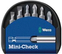 Wera 05056295001, Wera Bitsortiment Mini-Check, 7-teilig