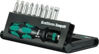 Wera 05056653001, Wera Kraftform Kompakt 10 05056653001 Bit-Set 10teilig Schlitz,