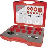 RUKO 106303, RUKO 106303 Lochs&auml;gen-Set 12teilig 19 mm, 22 mm, 25 mm, 29 mm, 35 mm,