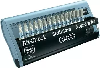 Wera Edelstahl Bit-Sortiment mit Rapidaptor 30tlg.