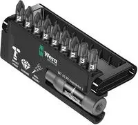 Wera 05057684001, Wera Bit-Check 10 PZ Impaktor 1