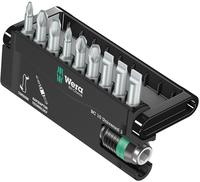 Wera 05056375001, Wera 8600-9/TZ 05056375001 Bit-Set 10teilig Schlitz, Kreuzschlitz