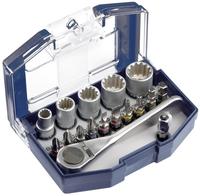 KWB Bit-Box mit G&uuml;rtelclip, 17-teilig