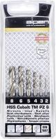 Alpen 100906100, Alpen 100906100 HSS-E Metall-Spiralbohrer-Set 6teilig Cobalt...