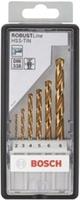 BOSCH WERKZEUG 2607010530, BOSCH WERKZEUG Bosch RobustLine 6 tlg. HSS-TIN 135&deg; Boh