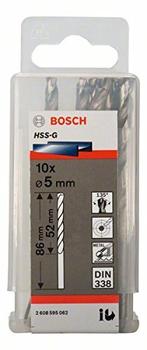 Bosch HSS-G Metallbohrer 5mm (2608595062)