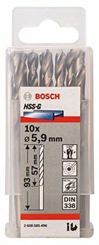Bosch HSS-G Metallbohrer 5,9mm (2608585496)