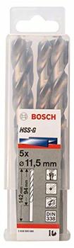 Bosch HSS-G Metallbohrer 11,5mm (2608595080)