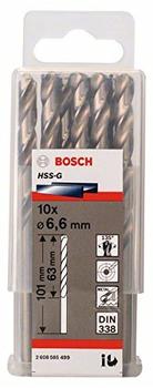 Bosch HSS-G Metallbohrer 6,6mm (2608585499)