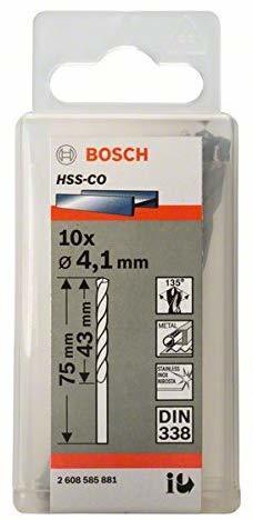 Bosch HSS-Co Metallbohrer 4,1mm (2608585881)