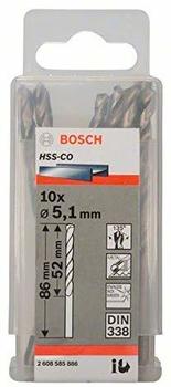 Bosch HSS-Co Metallbohrer 5,1mm (2608585886)