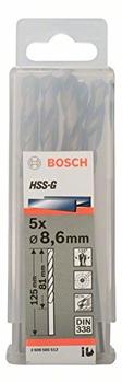 Bosch HSS-G Metallbohrer 8,6mm (2608585512)