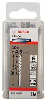 Bosch HSS-Co Metallbohrer 4,5mm (2608585883)