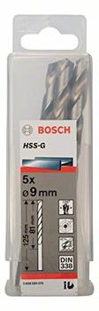 Bosch HSS-G Metallbohrer 9mm (2608595075)