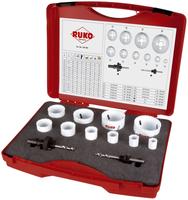 Ruko 126303, Ruko Lochs&auml;gen-Satz (19 mm, 22 mm, 25 mm, 29 mm, 35 mm, 38 mm, 44 mm,