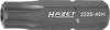 Hazet 2225-10H, Hazet 5-Stern Bit - Sechskant 1/4 - 5-Stern Profil mit Zapfen - 10H
