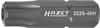Hazet 2225-25H, Hazet 5-Stern Bit - Sechskant 1/4 - 5-Stern Profil mit Zapfen - 25H
