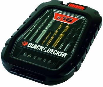 Black & Decker Bohrer- und Bitset 16-tlg. (A7186-XJ)