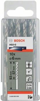Bosch Metallbohrer HSS-G 4,8 x 52 x 86 mm 10 Stück