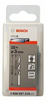 Bosch Karosseriebohrer HSS-R 3 x 16 x 46 mm