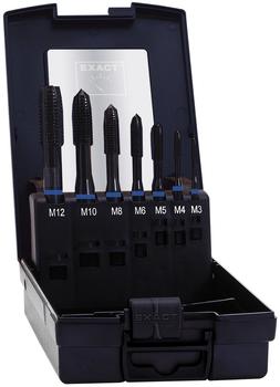 Exact Maschinen-Gewindebohrer-Satz Blau, 7-teilig (42305)