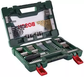 Bosch V-Line Titanium-Bohrer- und Bit-Set, 91-teilig (2607017195)