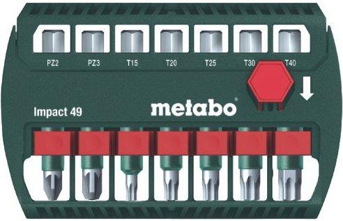 Metabo Bit-Box Impact 49 mm, 7-teilig