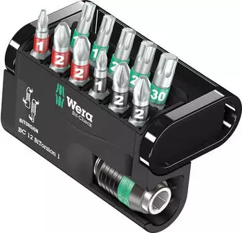 Wera 12 BiTorsion 1 Bit-Check (05057420001)