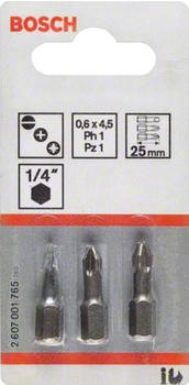 Bosch Schrauberbit-Set Extra-Hart 3-tlg. (2607001767)
