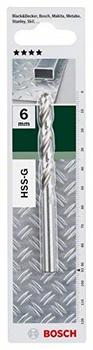 Bosch DIY Metall-Bohrer HSS-G geschliffen 6 mm (2609255047)