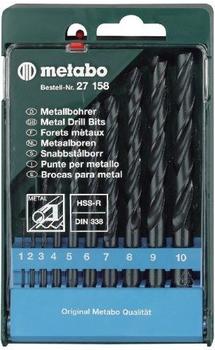 Metabo HSS-R-Bohrerkassette 10tlg. 627158000