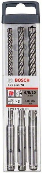 Bosch SDS-plus-7X 6/8/10 mm 3tlg. 2608576201