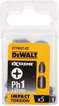 DeWalt Torsion PH1 25 mm 5tlg. DT7993T-QZ