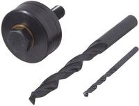 1 Lochschneider-set Inkl. Bohrer &Oslash;35mm - 8925000 - Wolfcraft