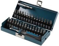 Wolfcraft 1388000 Bit-Set 32teilig Schlitz, Kreuzschlitz Phillips, Kreuzschlitz