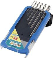 6 Spiralbohrer Hss-g, &Oslash; 2-8 Mm, Sort. - 7101000 - Wolfcraft