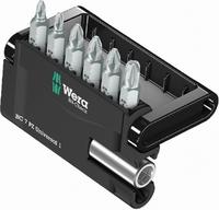 Wera 05073406001, Wera Mini-Check 05073406001 Bit-Set 7teilig Schlitz, Kreuzschlitz