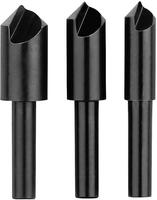 Accessories 2609255124 Kegelsenker-set 3teilig 8 Mm, 10 Mm, 12 Mm Werkzeugstahl