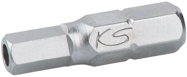 KS Tools CLASSIC Bit für Innensechskant-Schrauben mit Stirnlochbohrung (911.2934)