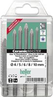 Heller Glasbohrer CeramicMaster Satz 5tlg. - 24942