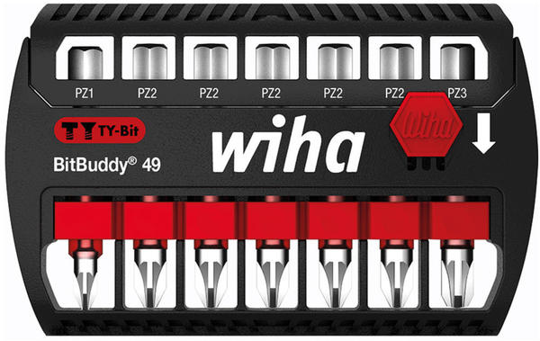 Wiha BitBuddy TY-Bit (49mm) - 7-tlg. (SB7946TY202)