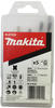 Makita Bohrer B-57532, SDS+, 5-teiliges Set, 3-6 mm, Holz, Metallbohrer